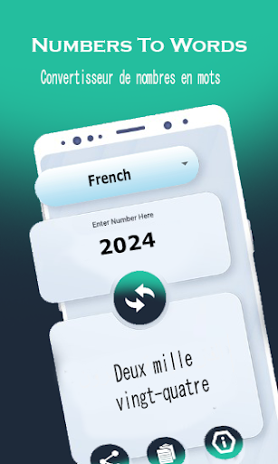 Numbers To Words Screen 2