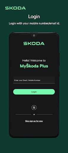 MyŠkoda Plus screenshot 1