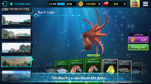 Monster Fishing : Tournament Mod MỞ KHÓA ALL