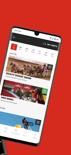 Stampede App Screen 2