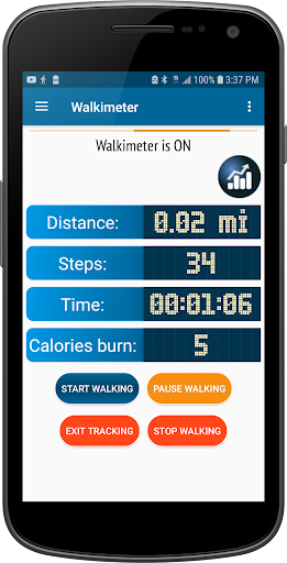 Walkimeter Screen 3