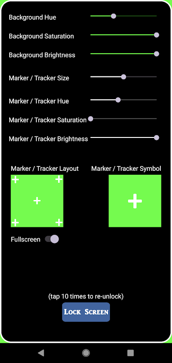 Green Screen TrackMark - New - (Android)