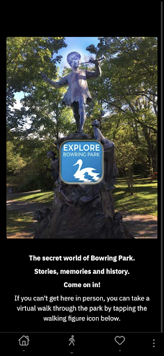 Android application EXPLORE BOWRING PARK screenshort