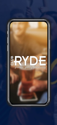 Android application Club Ryde screenshort