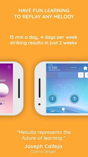 Meludia Melody - Ear training Screen 2