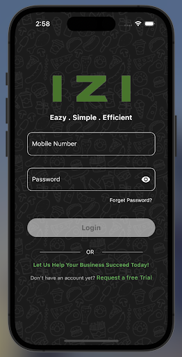 Android application IZIee screenshort