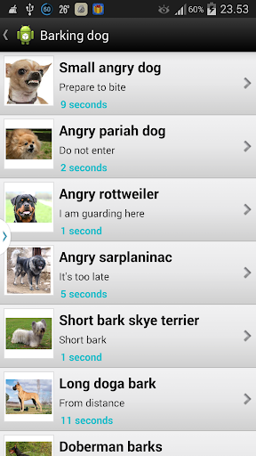 Barking Dog Sounds Screen 2