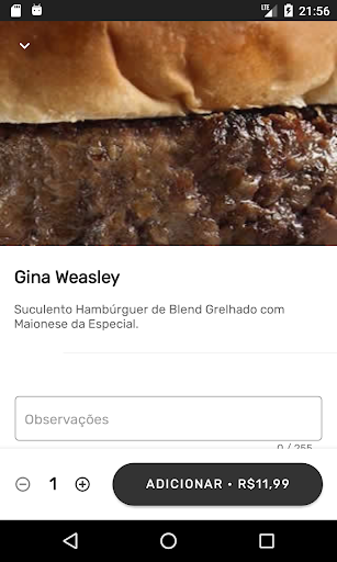 Burger 9.3/4 Screen 2