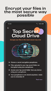 Degoo: 100 GB Cloud Storage Screenshot