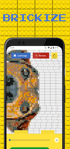 Android application Brickize: Brick Wallpapers screenshort