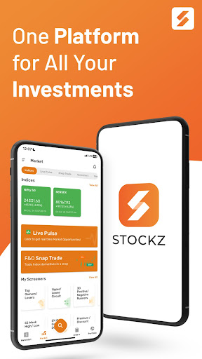 Android application Stockz: Stock Trading App screenshort