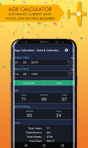 Age Calculator - Date & Calend Screen 2