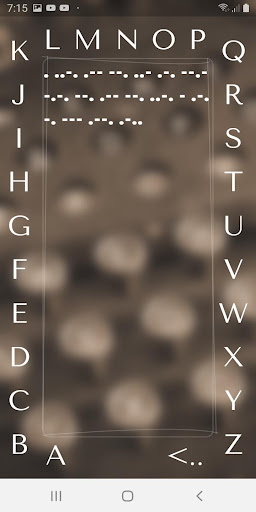 Morse Code Screen 2
