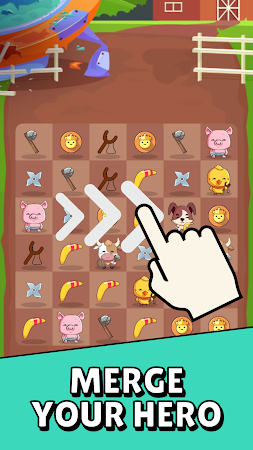 Game screenshot Farm vs Aliens - Merge TD hack