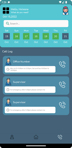 Android application Cozicare Galway screenshort
