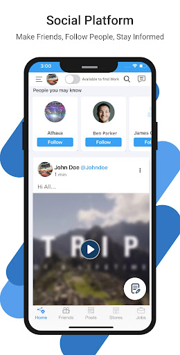 aBlueC: Find Job Work Products Screenshot 2 - AppWisp.com
