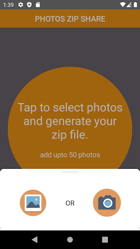 Photos zip share Screen 2