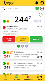 Gaspy - NZ Fuel Prices Screenshot
