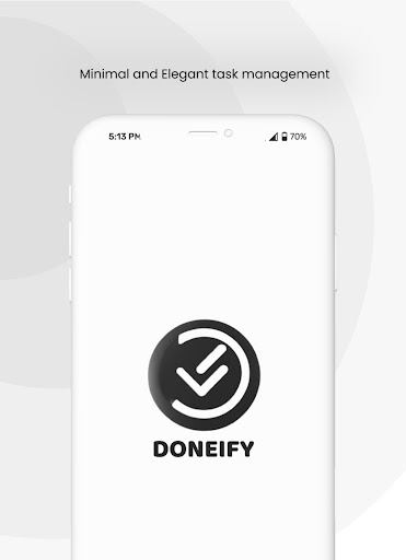 Android application Doneify screenshort