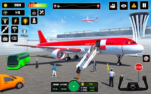 Airplane Games Pilot Simulator