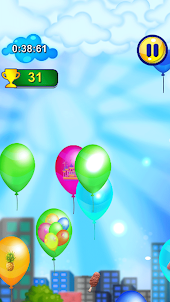 Sky Balloon Pop Game