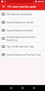 Pvt. exam interview guide 1.2 APK + Mod (Free purchase) for Android