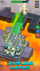 Raid Rush: Torre de defensa TD