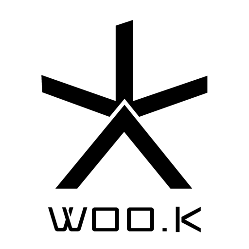 舞客星 WOO.KSTAR logo