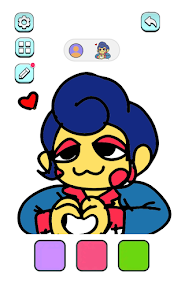 Captura de Pantalla 3 wally darling Coloring Book android