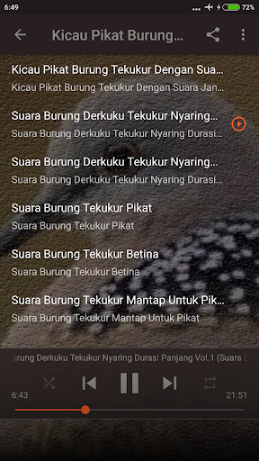 Suara Pikat Burung Tekukur Mp3 Screen 2