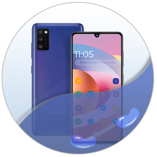 Wallpaper & Theme for Galaxy F logo