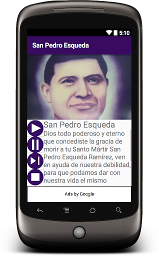 Android application San Pedro Esqueda screenshort