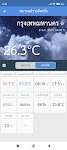 screenshot of Thai Weather
