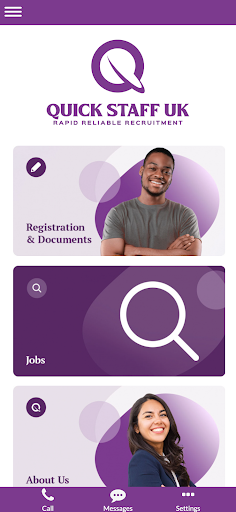 Android application Quick Staff UK screenshort