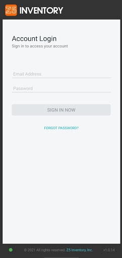 Android application Z5 Inventory screenshort