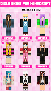 Girls Skins for Minecraft PE Screenshot