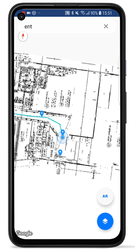 IndoorAtlas Positioning Screen 2