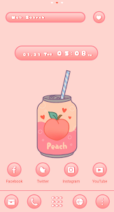 Peach Soda Theme +HOME