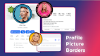 screenshot of Profile Picture Border Frame