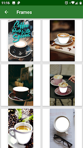 Coffee Mug Photo Frame Editor