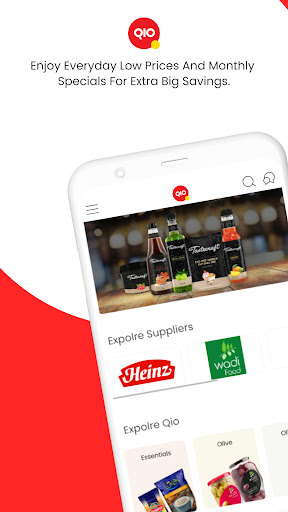 Android application Qio screenshort