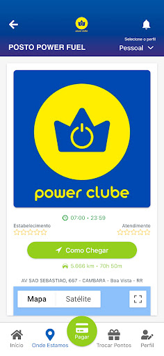 Power Clube Screen 3