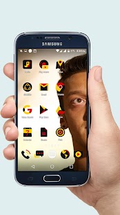 Paquete de iconos de Alemania - Captura de pantalla del tema de la Copa Mundial 2019