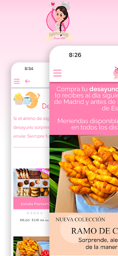 Android application Desayunos Kubala screenshort