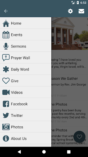 Fairview Baptist @FXBG Screen 3