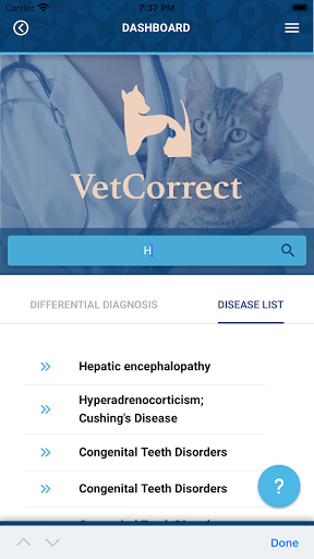 Vet Correct Screen 3
