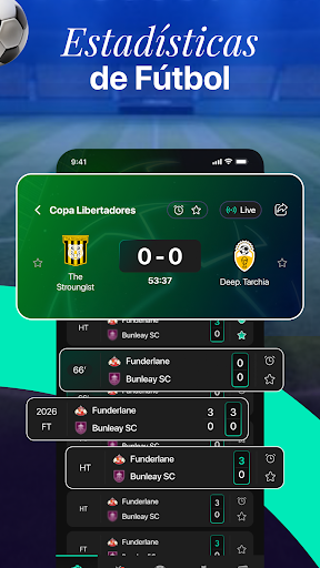 Resultados de Fútbol en Vivo screenshot 2