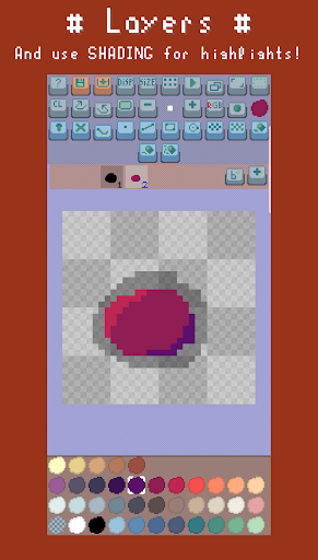 Pixelc: Pixel Art Editor Screen 3