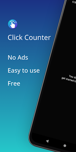 Android application Click Counter screenshort