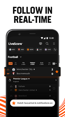 LiveScore: Live Sports Scoresのおすすめ画像3